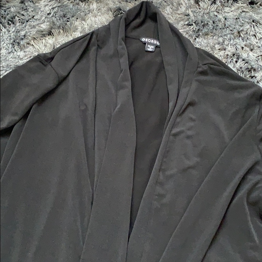 Black cardigan